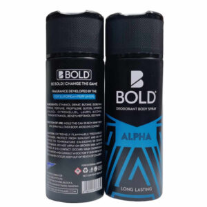 BOLD DEODORANT BODY SPRAY ALPHA LONG LASTING 150ML