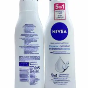 NIVEA BODY LOTION EXPRESS HYDRATION 48H 5IN1 COMPLETE CARE NORMAL TO DRY SKIN 250ML