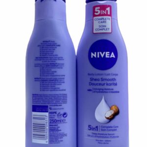 NIVEA BODY LOTION SHEA SMOOTH 48H 5IN1 COMPLETE CARE DRY SKIN 250ML