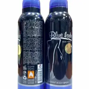 RASASI BLUE LADY 2 DEODORANT BODY SPRAY POUR FEMME 200ML