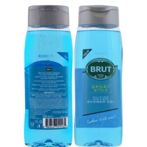 BRUT SPORT STYLE ALL IN ONE HAIR & BODY SHOWER GEL 500ML