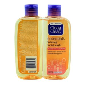 CLEAN & CLEAR ESSENTIALS FOAMING (OIL FREE) FW 100ML