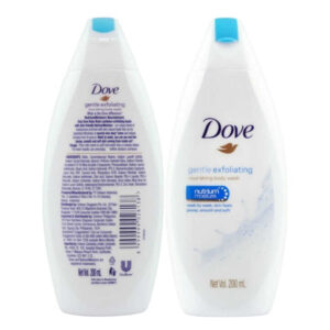 DOVE GENTLE EXFOLIATING NOURISHING BODY WASH NUTRIUM MOISTURE 200ML