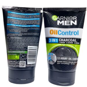 GARNIER MEN OIL CONTROL 3IN1 CHARCOAL 12-HOUR OIL CONTROL FW 100ML