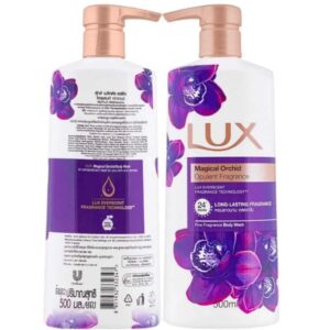 LUX MAGICAL ORCHID OPULENT FRAGRANCE BODY WASH (PUMP) 500ML